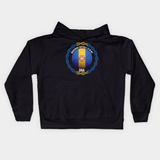 Madeiran Football Is In My DNA - Gift for Madeiran With Roots From Madeira Kids Hoodie